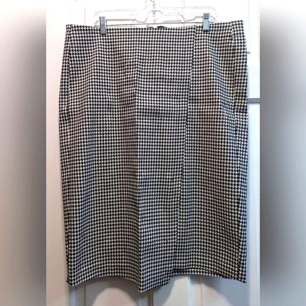 Herringbone Pencil Skirt